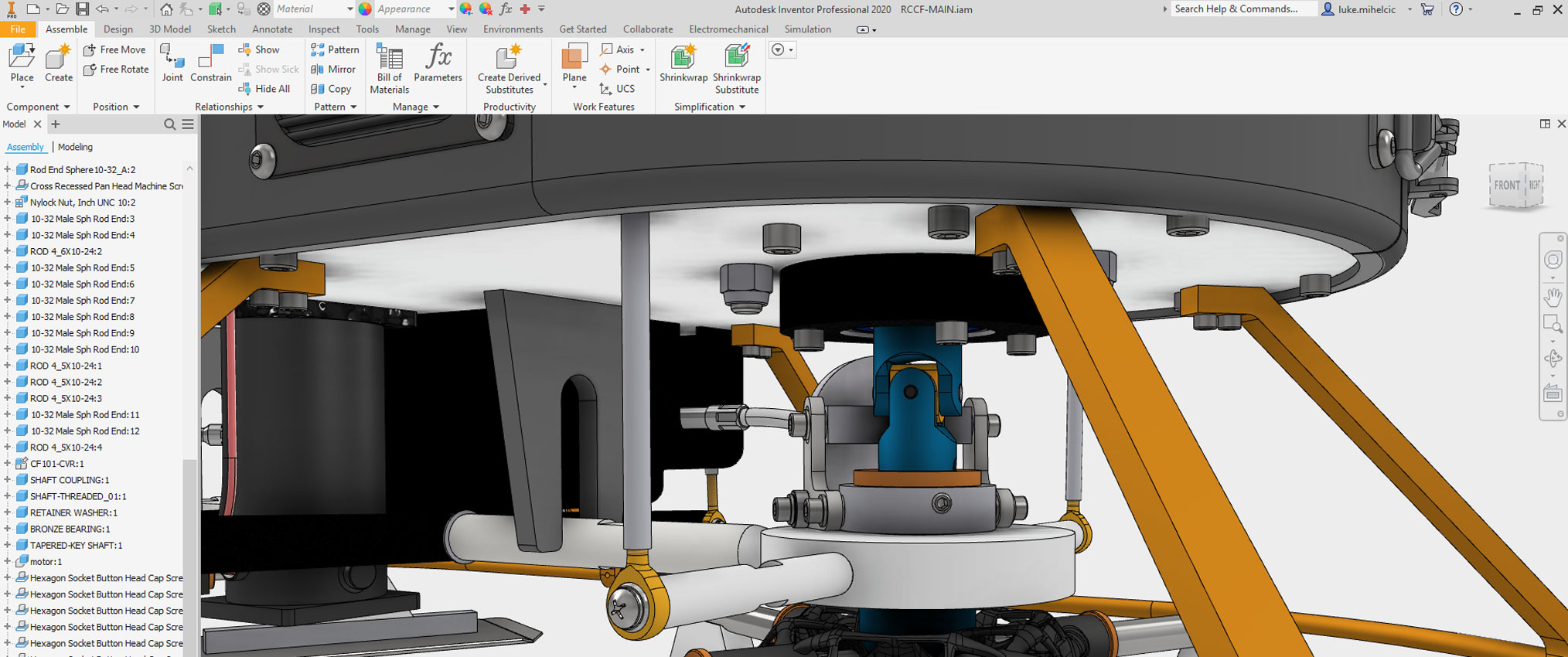 دوره آموزشی Inventor در آموزشگاه مهرگان اصفهان